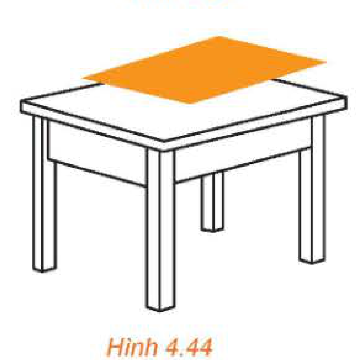Hình 4.44: Mặt bàn và bìa